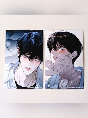 Eighteen's Bed Korean BL Manhwa Glossy Postcard Prints
